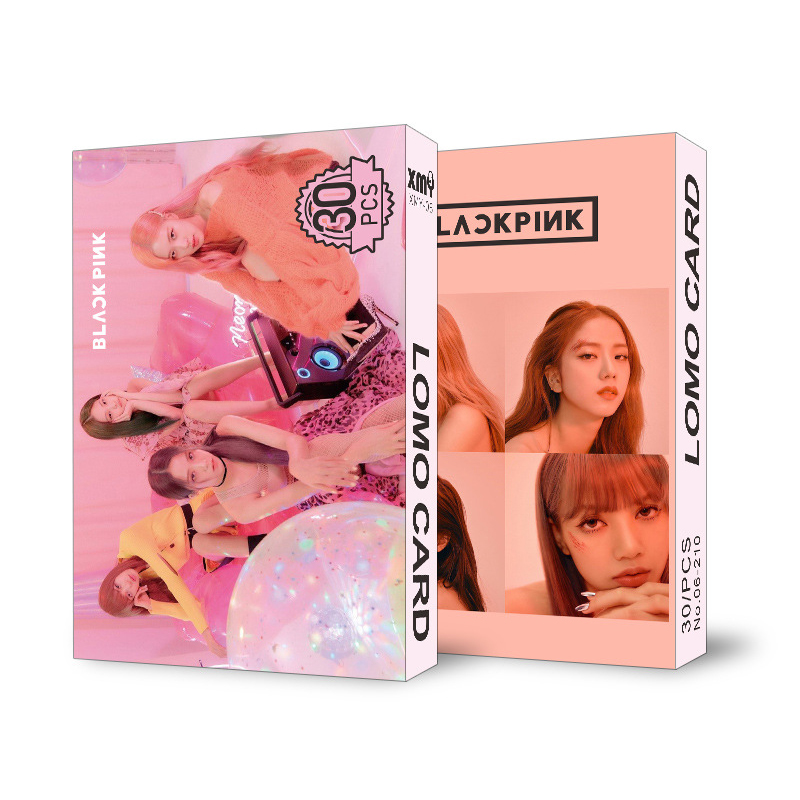 Lomo card Black Pink