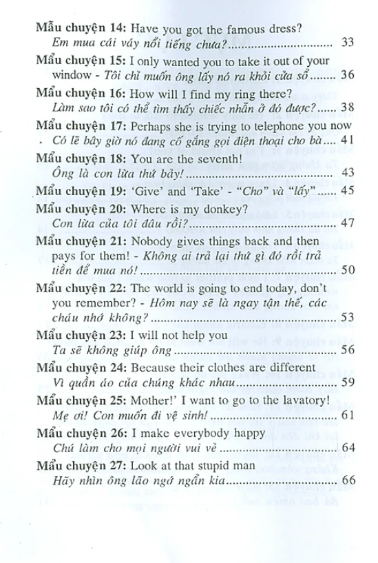 Học Tiếng Anh Qua 86 Mẩu Chuyện Cười Song Ngữ Anh - Việt (Trình Độ Sơ Cấp)