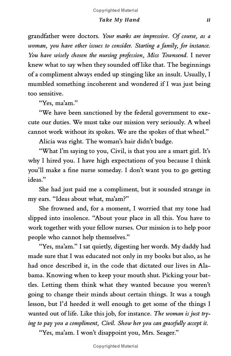 Sách ngoại văn: Take My Hand