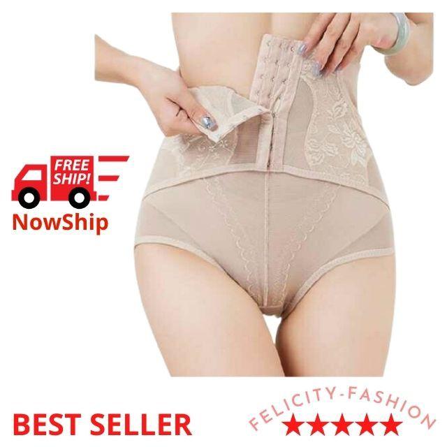 Quần Gen Nịt Bụng Cạp Cao Chống Cuộn 3 Khóa Cái MS668
