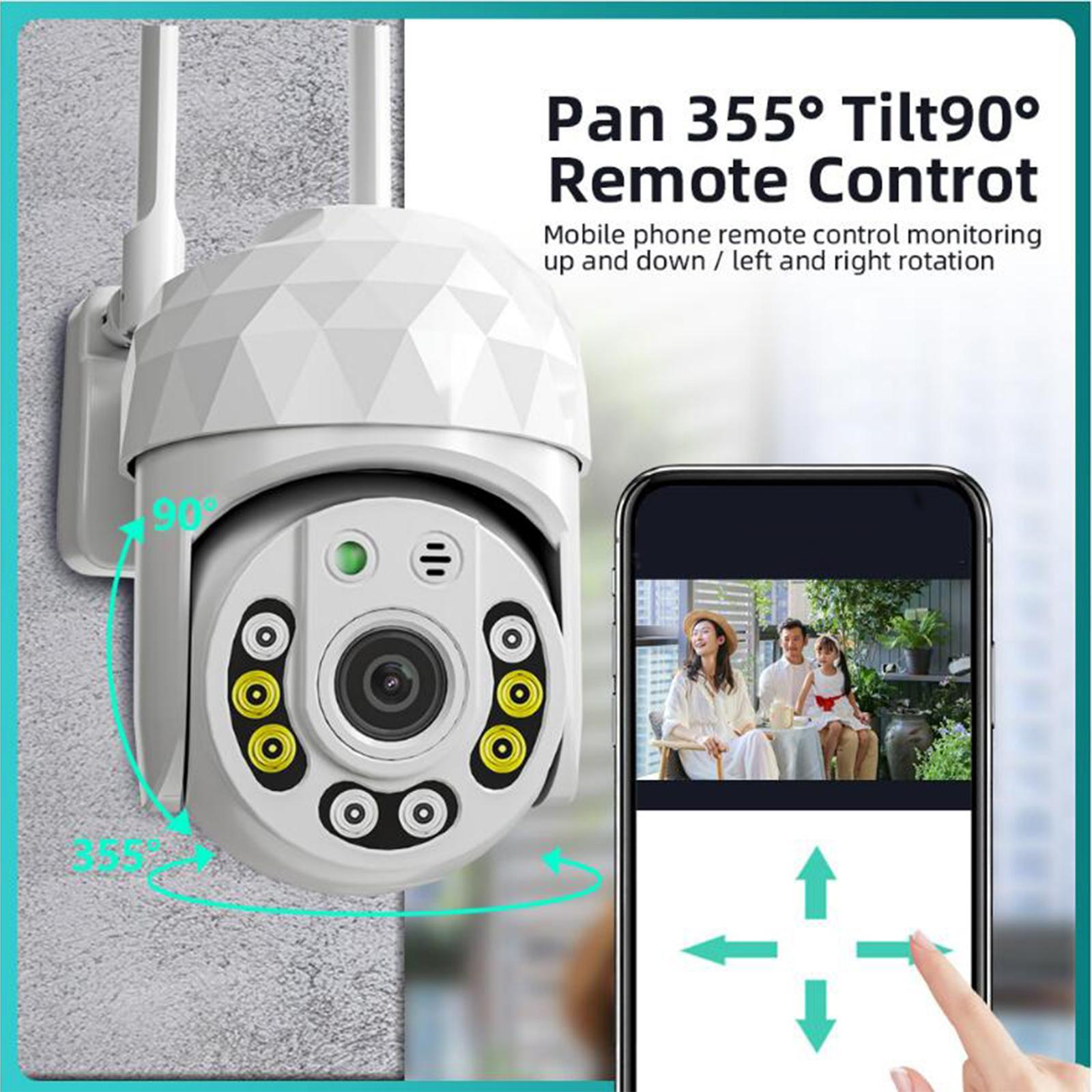 Security cam Wireless Two Way Talk Automatic Human Tracking for Indoor Home