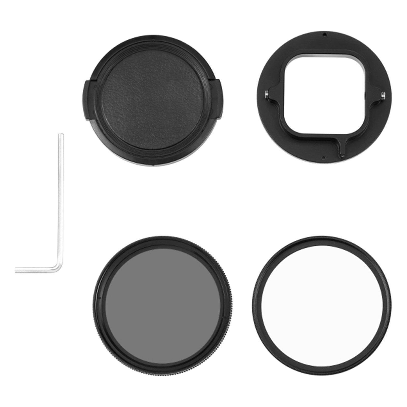 52mm Lens Filter Adapter , Easy to Install Practical Spare Parts for Hero11 10