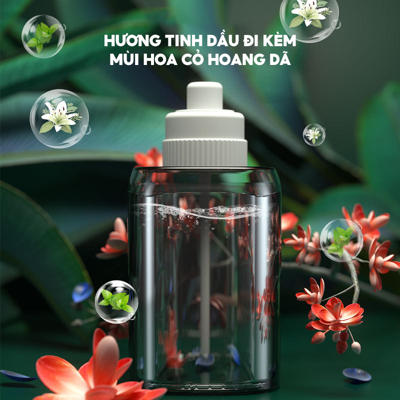 Máy Phun Xông Nước Hoa Khuyếch Tán Mùi Hương Phòng Ngủ Có Chức Năng Hẹn Giờ