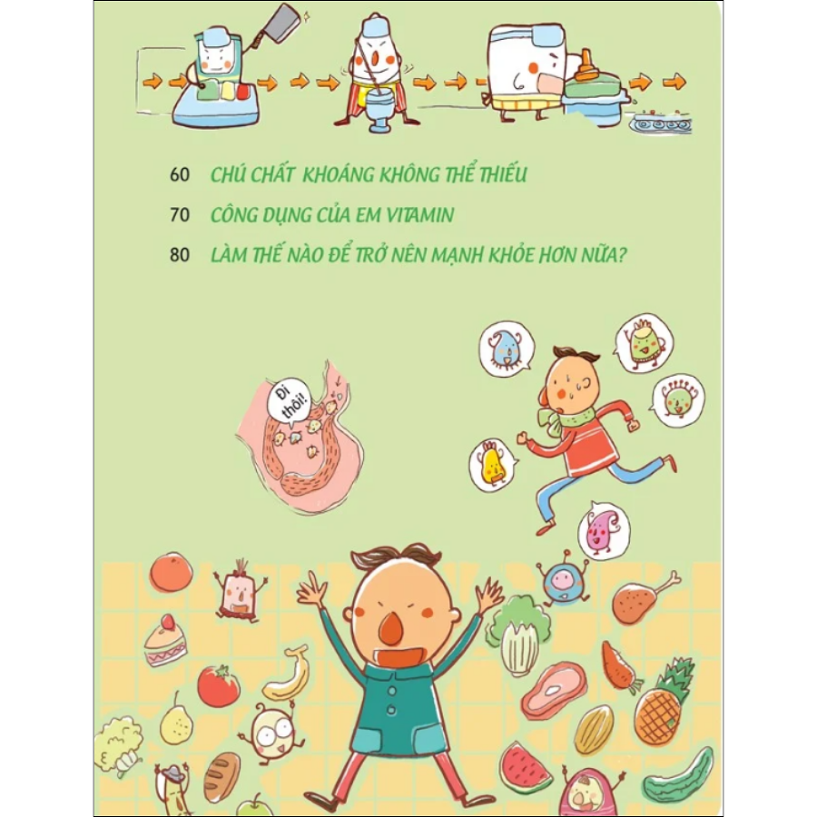 Khoa Học Thú Vị - Gia Đình Dinh Dưỡng - Thức Ăn Cùng Các Yếu Tố Dinh Dưỡng