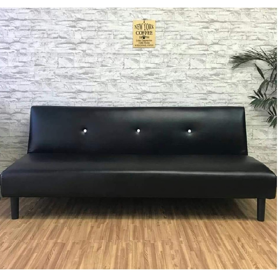 Ghế sofa giường đa năng BNS-HD2001- Đen-Nâu-Trắng kem