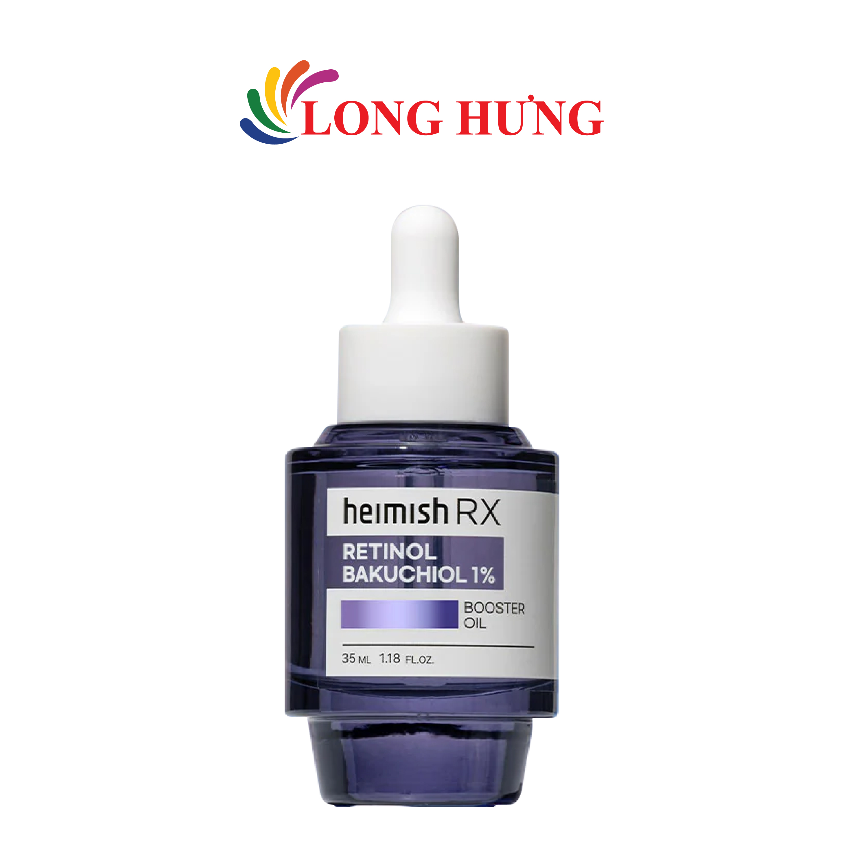 Dầu dưỡng trẻ hóa da Heimish RX Retinol + Bakuchiol 1% Booster Oil (35ml) - Hàng chính hãng