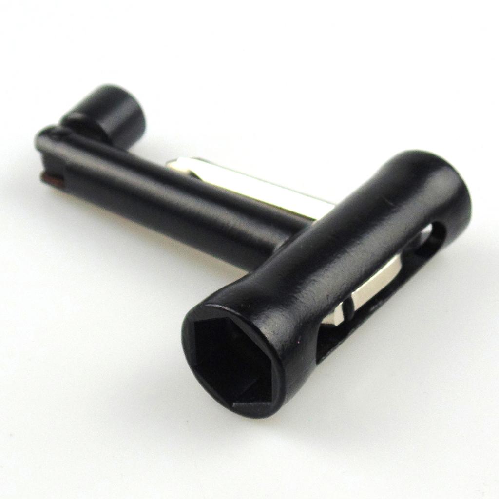 Multi-Functional Skateboard Wrench T-Type Tool All-in-One Key Screwdriver