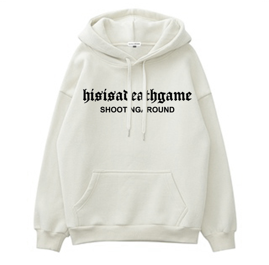 Áo Khoác Hoodie Nỉ Bông BÀN CỜ màu TRẮNG/ĐEN Nam nữ unisex/Áo hoodie có mũ form rộng