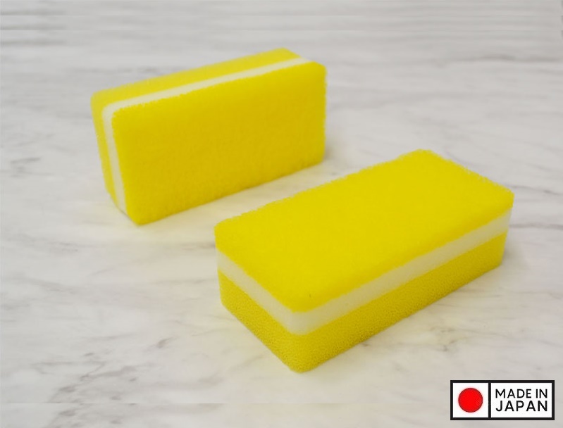 Set 02 miếng mút xốp nhà bếp Kokubo Pikatto - Hàng Nội Địa Nhật Bản