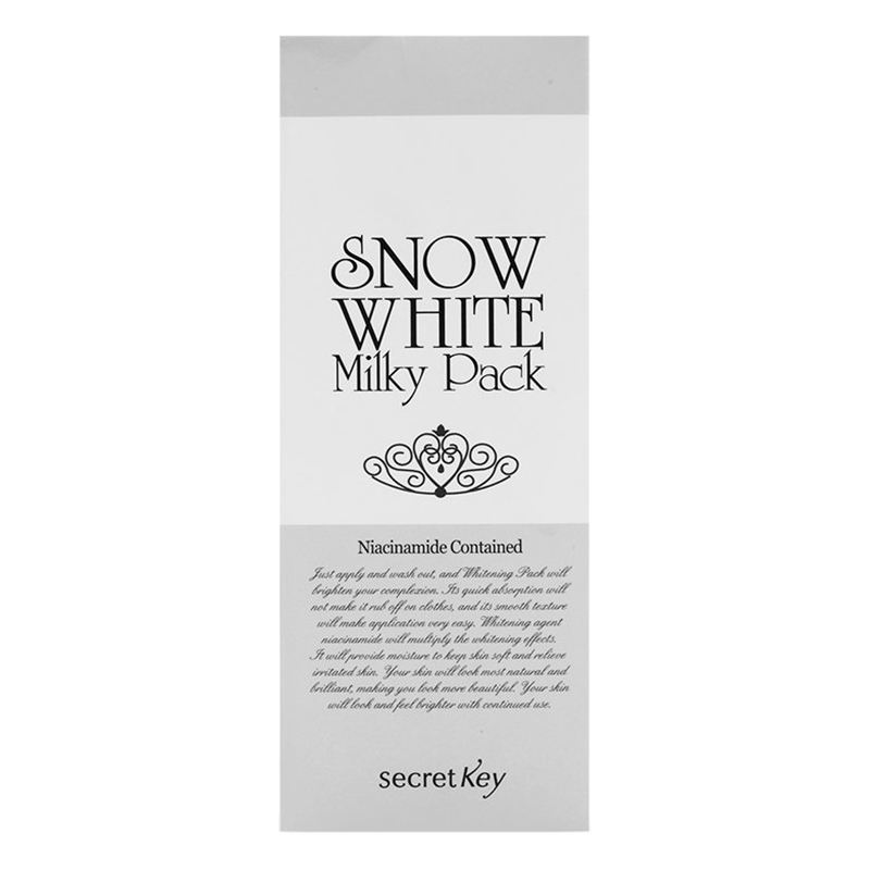 Kem Dưỡng Trắng Da Mặt Và Toàn Thân Secret Key Snow White Milky Pack 200g