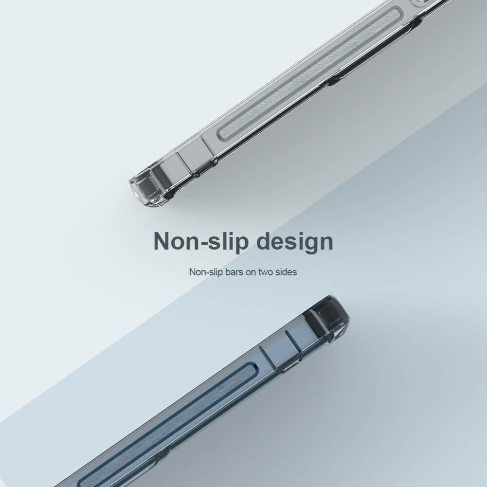 Ốp lưng dẻo TPU cho iPhone 14 Pro Max hiệu Nillkin Nature TPU Pro Case chống sốc, chống chịu mọi va đập - hàng nhập khẩu