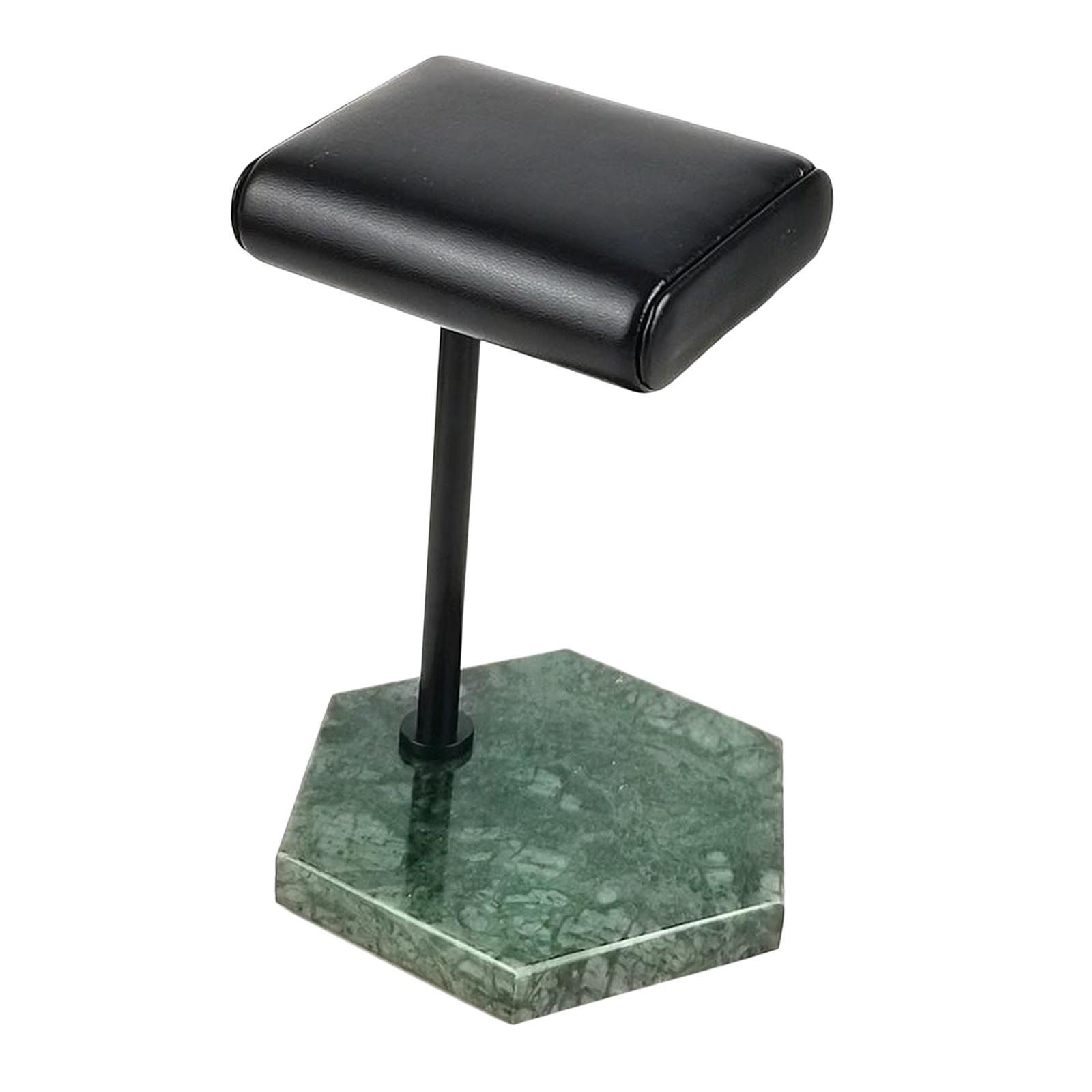 Watch Stand, Jewelry Holder Stand, PU Leather & Marble Watch Display Stand for Watches, Jewelry, Bracelets and Bangles