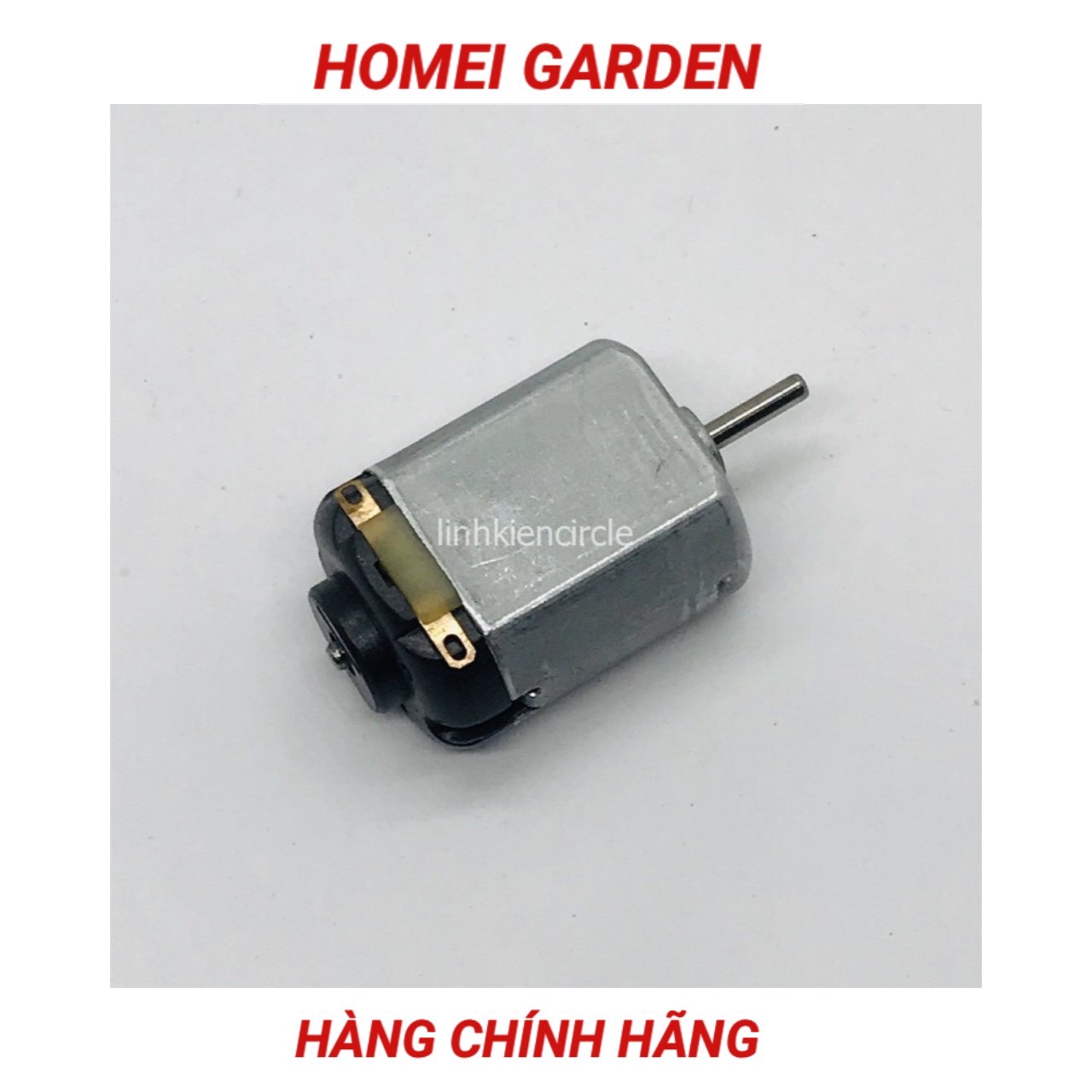 Mô tơ mini chạy pin điện áp 3v mẫu 130, hàng mới 100%