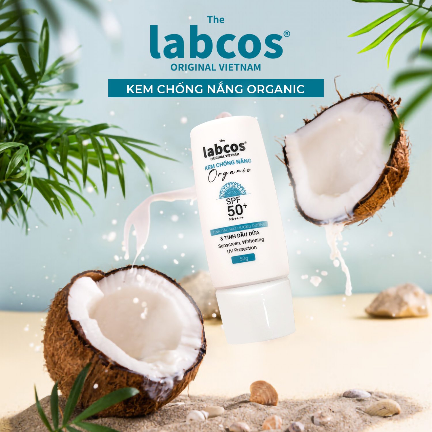 Kem Chống Nắng THE LABCOS Organic 50gr