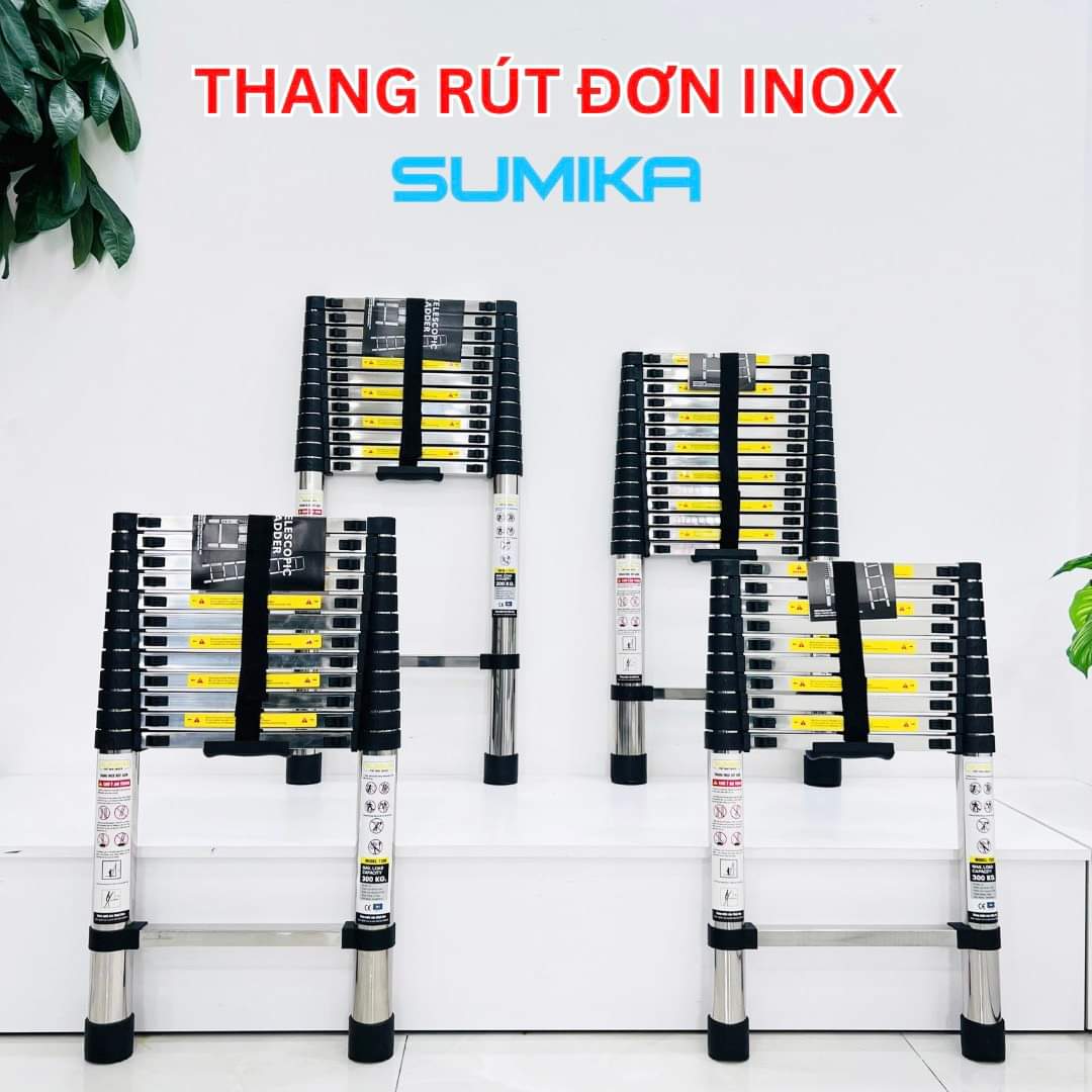 Thang rút đơn INOX Sumika 5m1