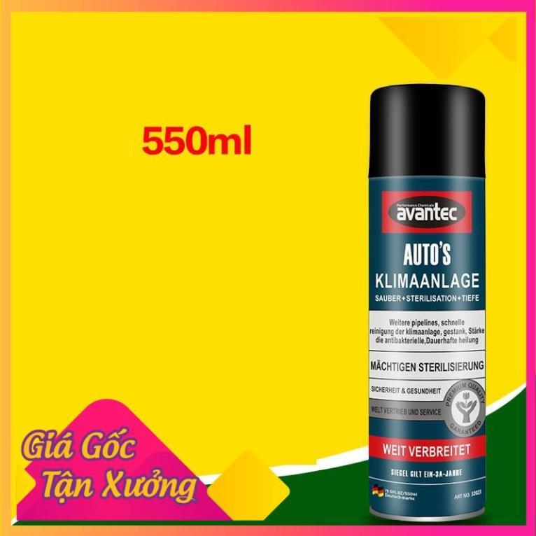 Chai Xịt Khử Mùi Máy Lạnh Avantec 230ml Cho Gia Đình Và Trong Xe Ô Tô FREESHIP  TP'S