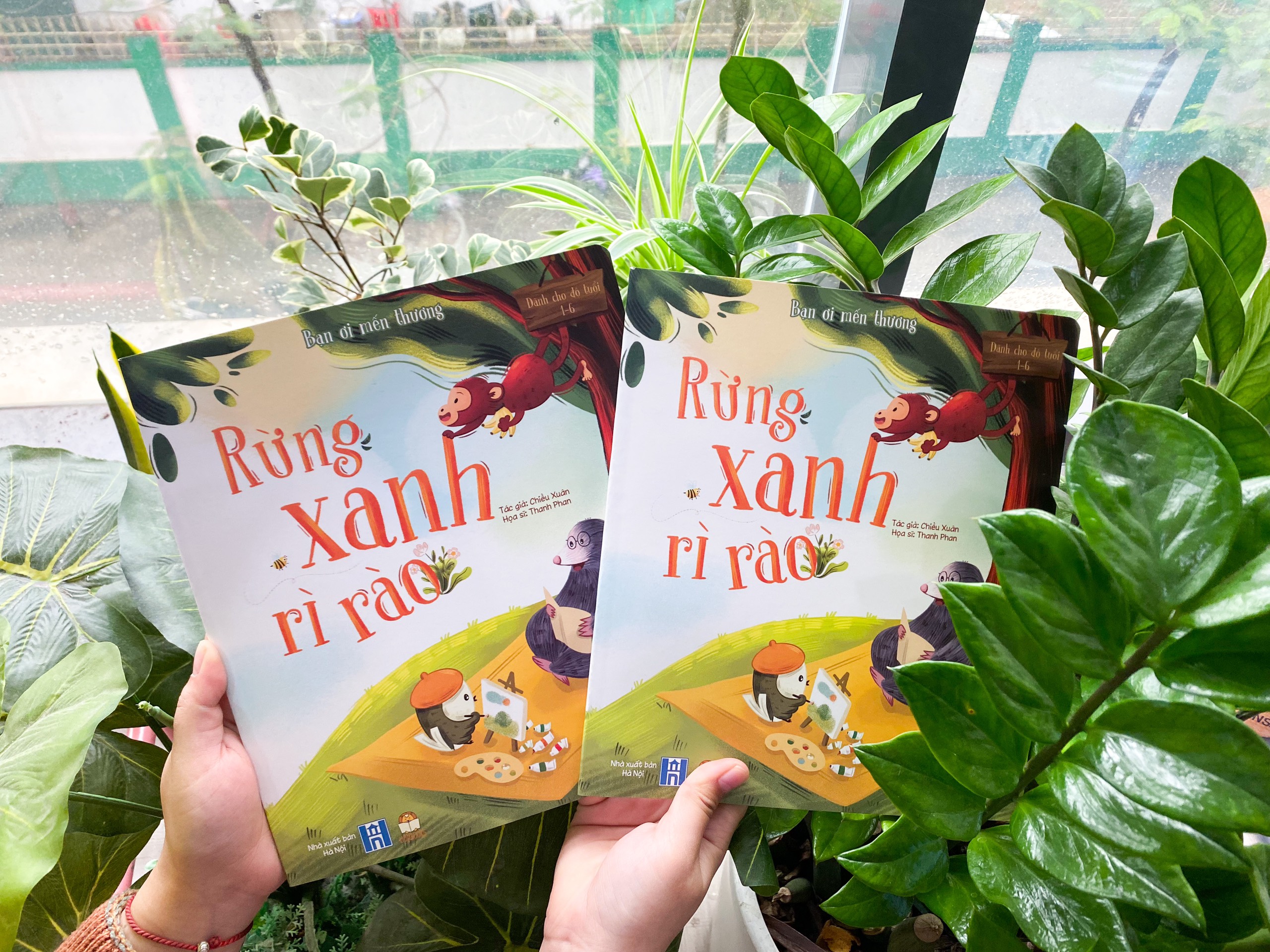 Truyện Kể Cho Bé Trước Giờ Đi Ngủ - Cuốn Rừng Xanh Rì Rào - Sách Tranh Cho Bé 0-3 4-5-6 tuổi