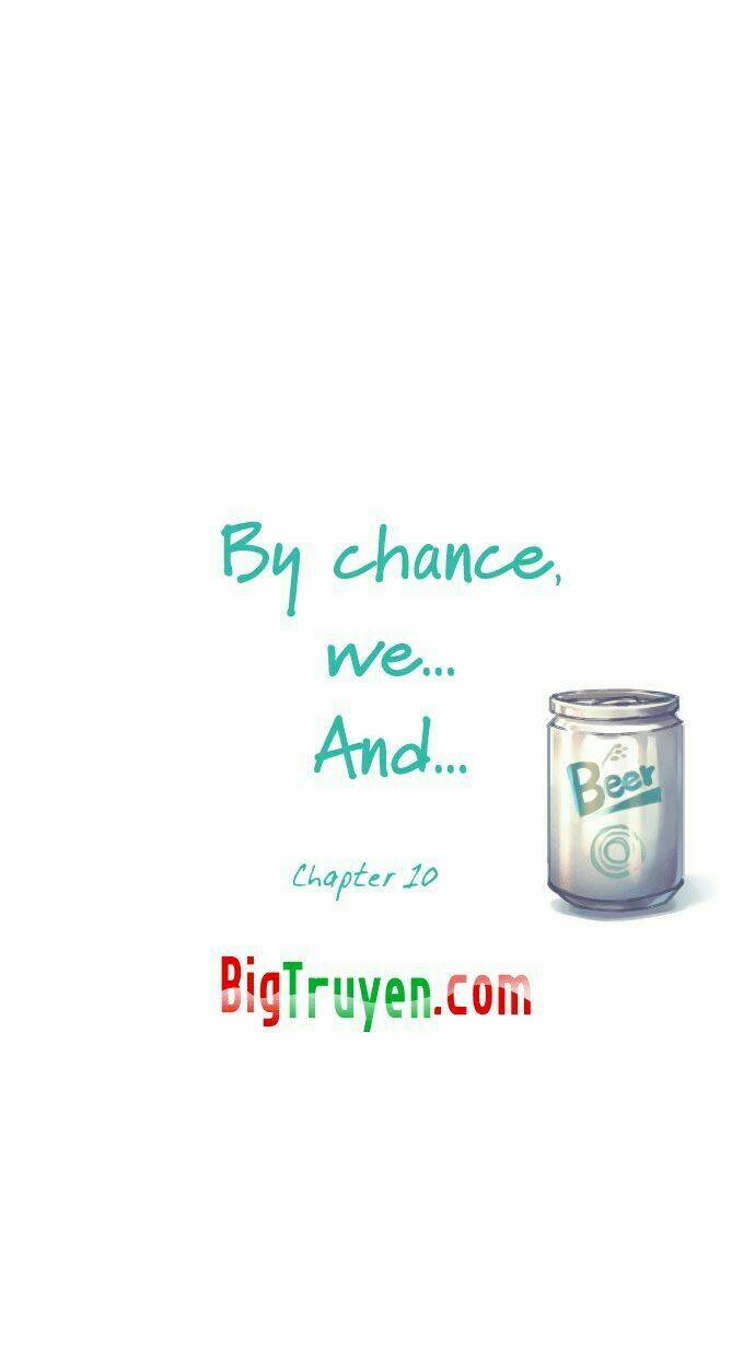 by chance, we... and... chapter 10 4