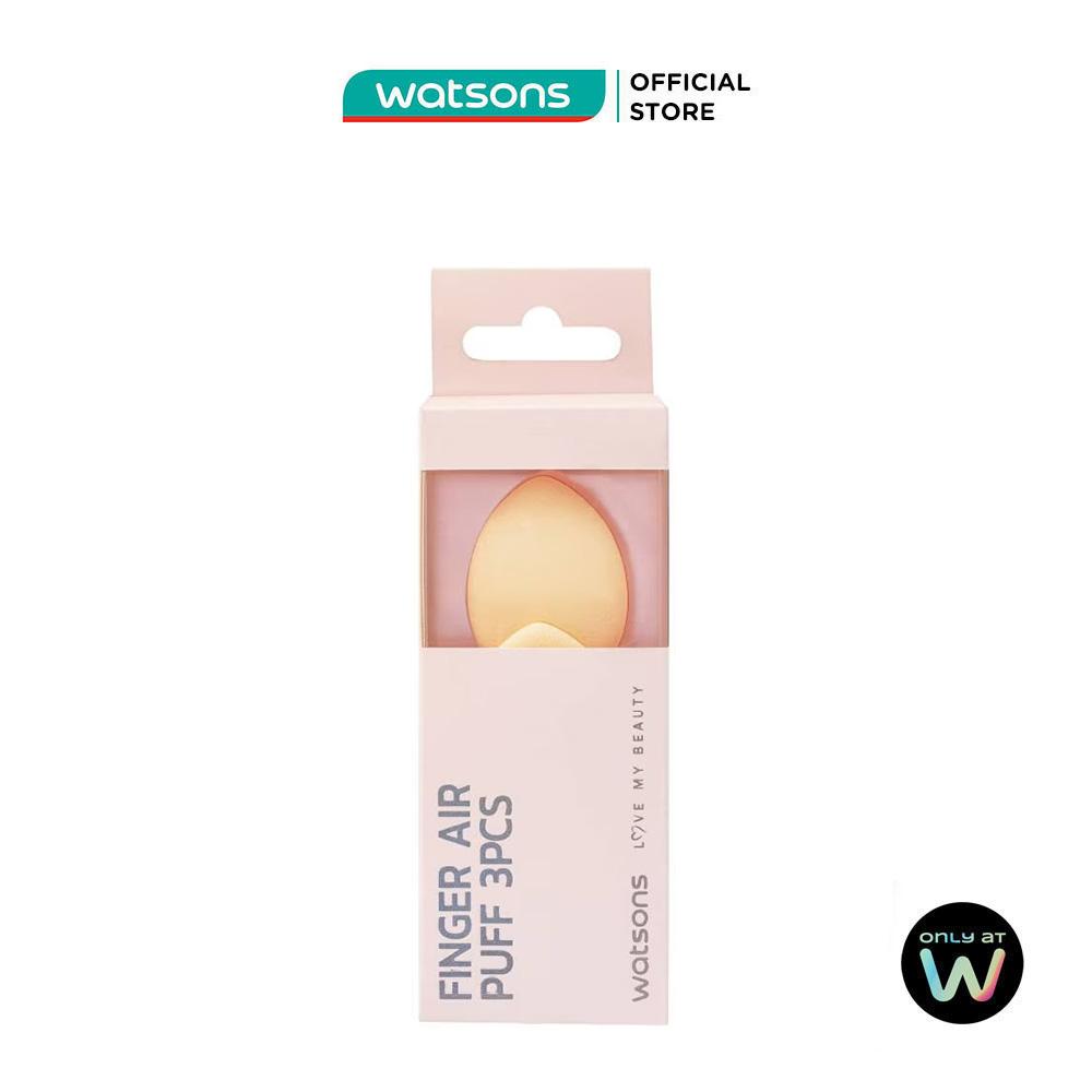 Combo Bông Phấn Trang Điểm Xỏ Ngón Watsons 3pcs