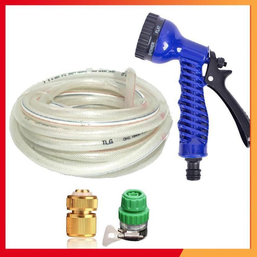 Bộ dây vòi xịt rửa xe, tưới cây, dọn dẹp nhà cửa 20m  206843