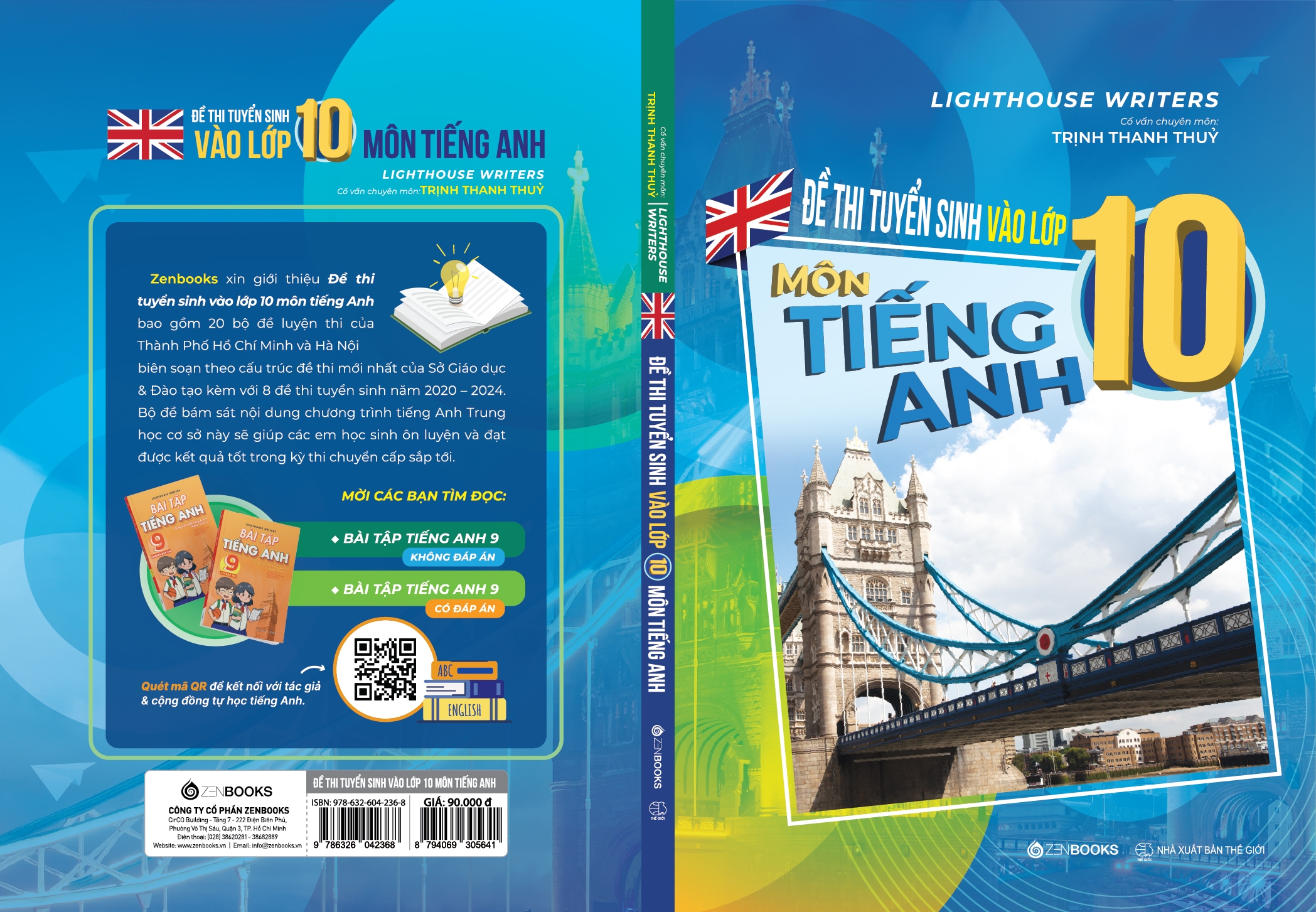 Sách - Đề Thi Tuyển Sinh Vào Lớp 10 Môn Tiếng Anh (Có đáp án)