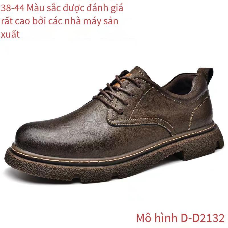 Giá thấp nhất giày da ngoài trời đôi giày làm việc tại chỗ giày đỏ giày đôi giày