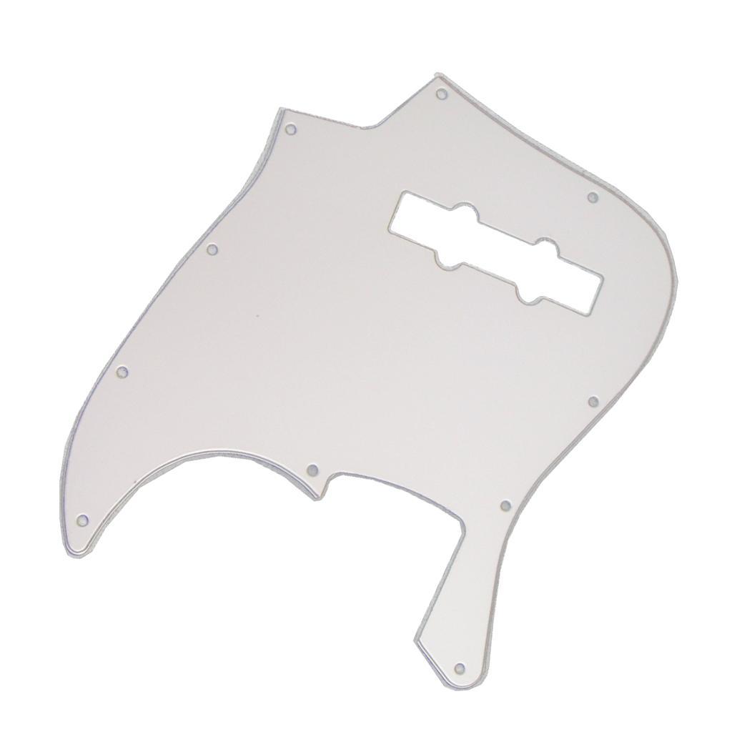 Guitar Pick Guard Scratch Plate DIY Accessory White