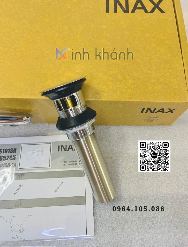 Vòi chậu nóng lạnh INAX LFV-652S (Dòng S600 LINE)