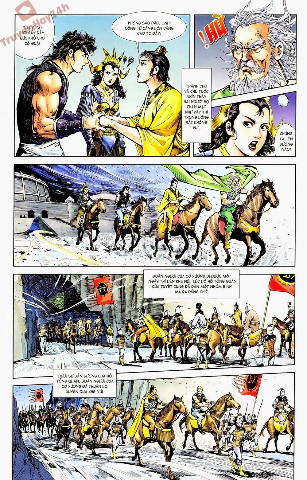 thiên tử truyền kỳ 1 - cơ phát khai chu bản chapter 58 18