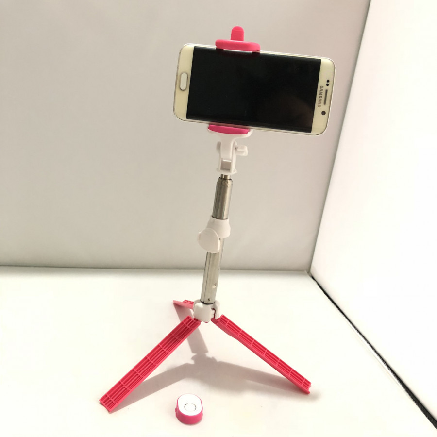 Gậy tự sướng bluetooth 3 chân tripod - Hàng chính hãng