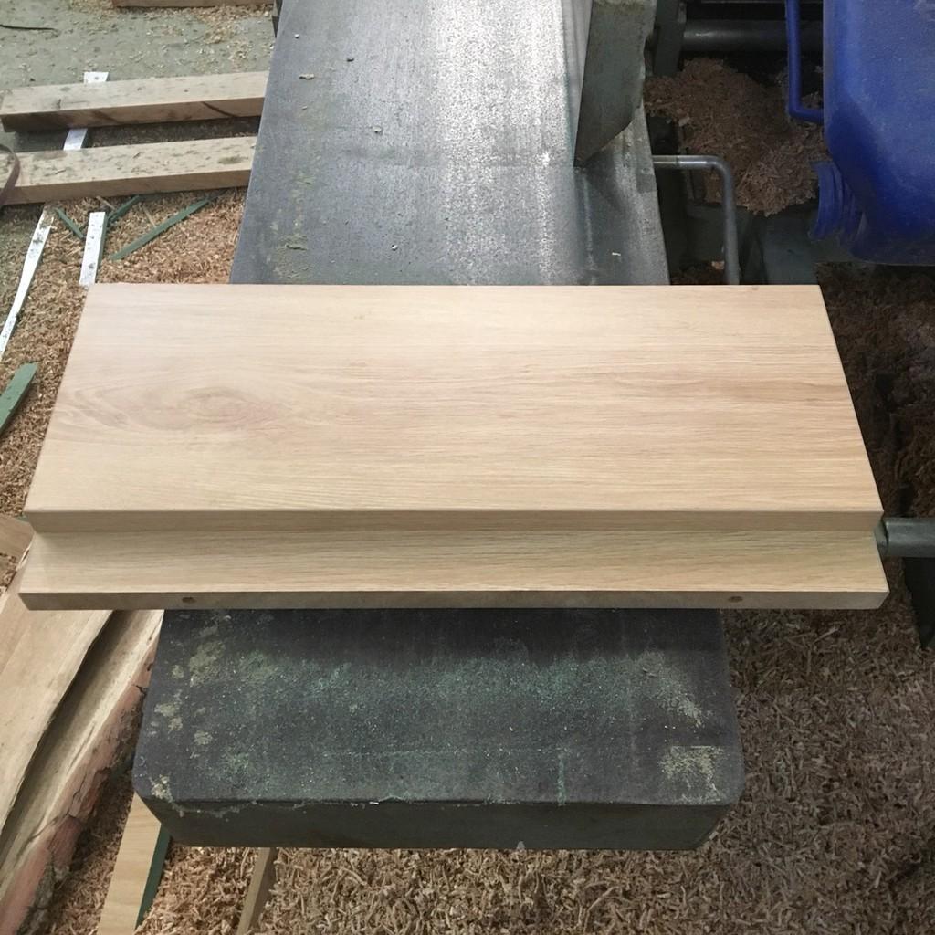 Bộ 3 kệ gỗ công nghiệp ruột vàng - kích thước 400x200mm - tặng kèm phụ kiện lắp ráp.