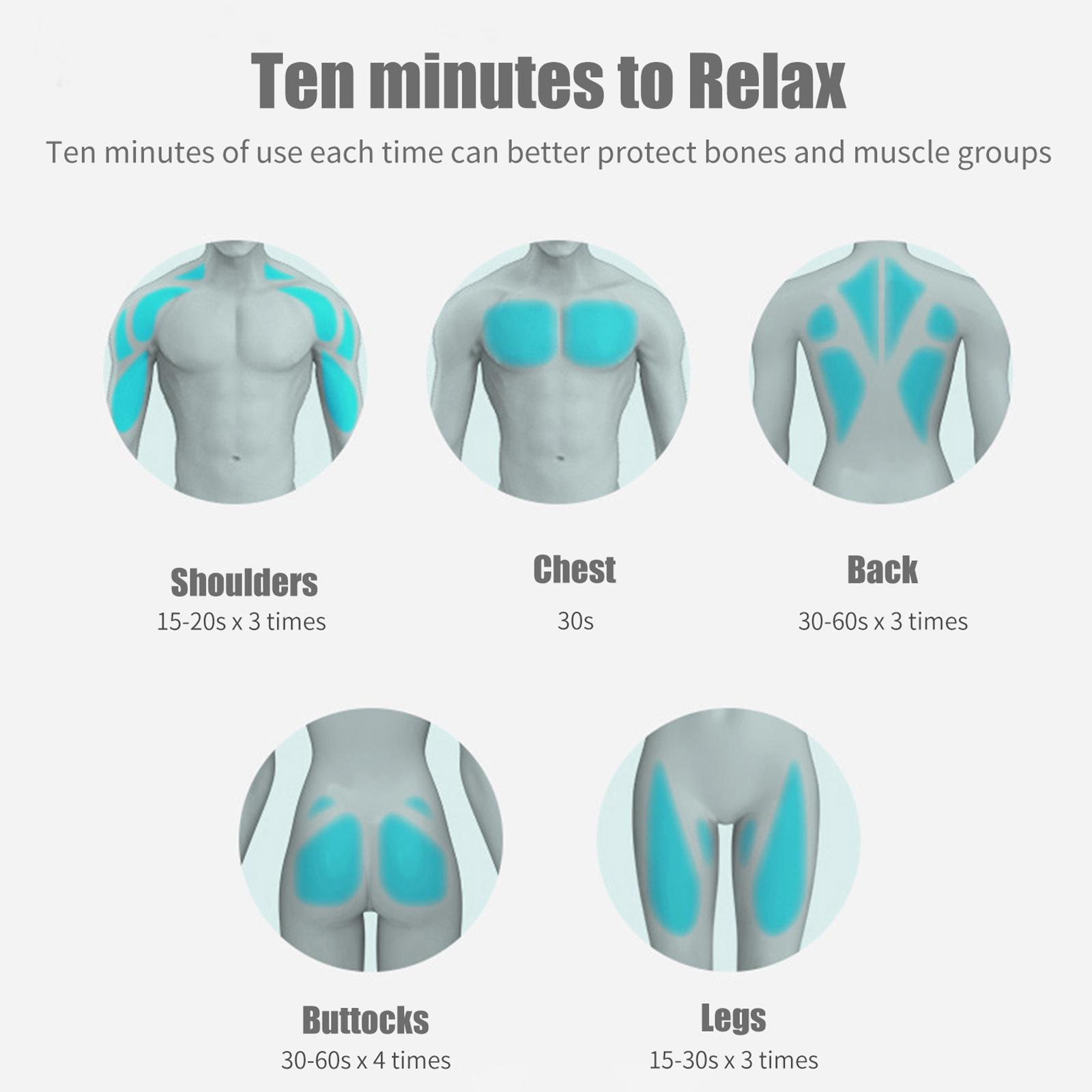 Bộ gõ mát xa Fascia cầm tay với 10 tốc độ