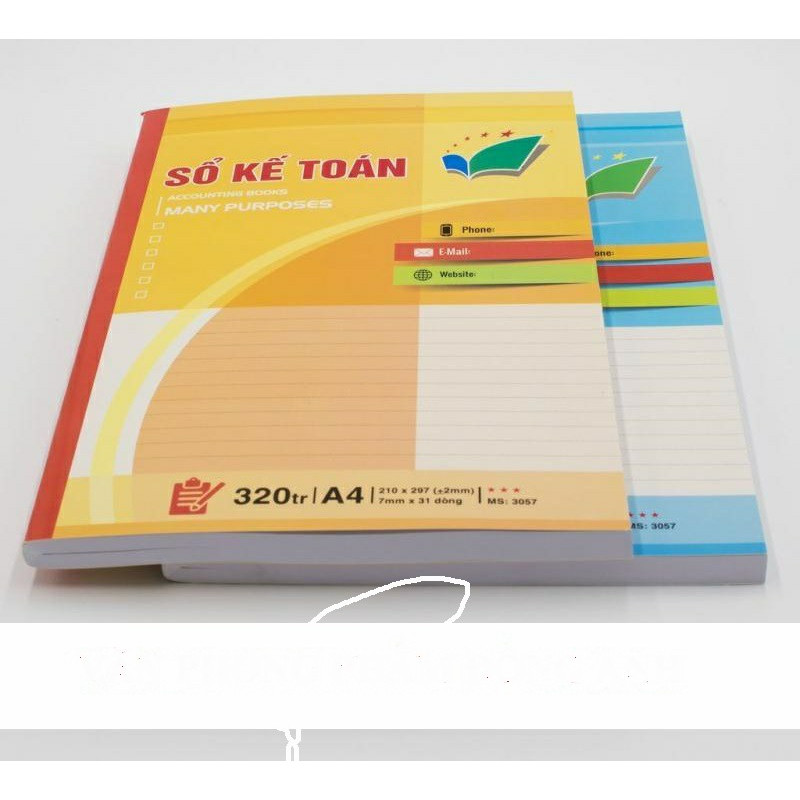 Sổ kế toán tổng hợp 320 trang