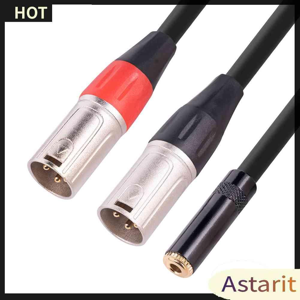 Dây Cáp Âm Thanh Chuyển Đổi Cổng 3.5mm Sang XLR Cho Loa Khuếch Đại Âm Thanh