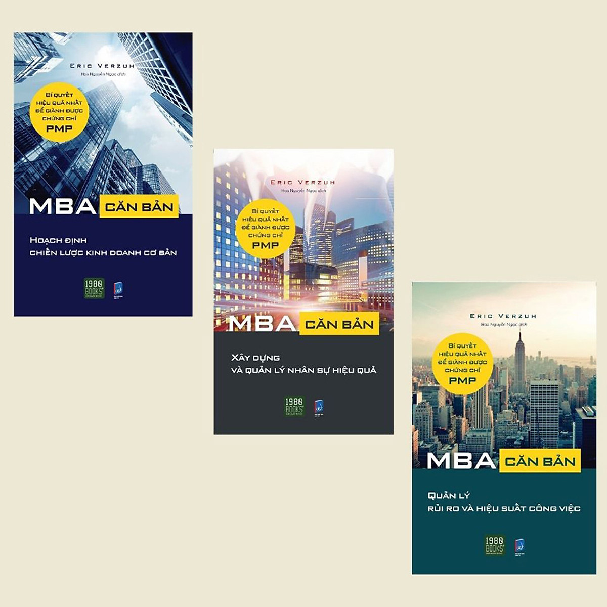 Combo 3 Cuốn Quản Lý Công Việc Hiệu Quả : MBA Căn Bản