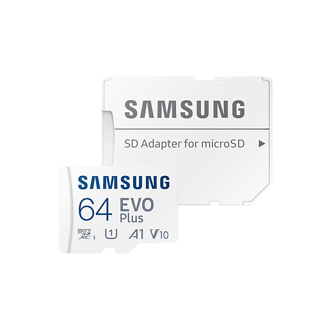 Thẻ Nhớ Micro SD Samsung UHS-I EVO Plus NEW 2024 180 MB/s Kèm Adapter - Hàng Chính Hãng