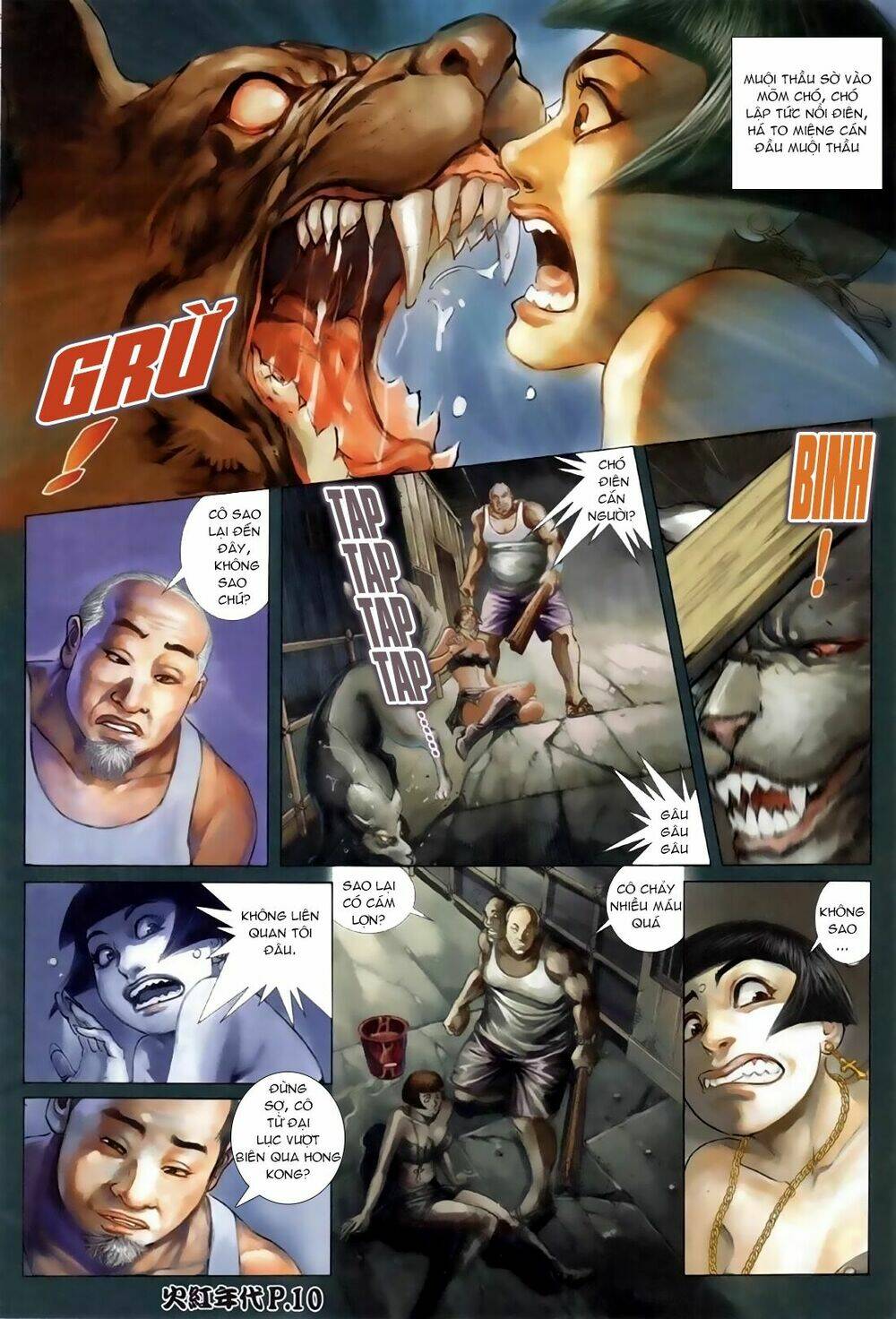 hỏa hồng niên đại hắc cốt đường chapter 87 9