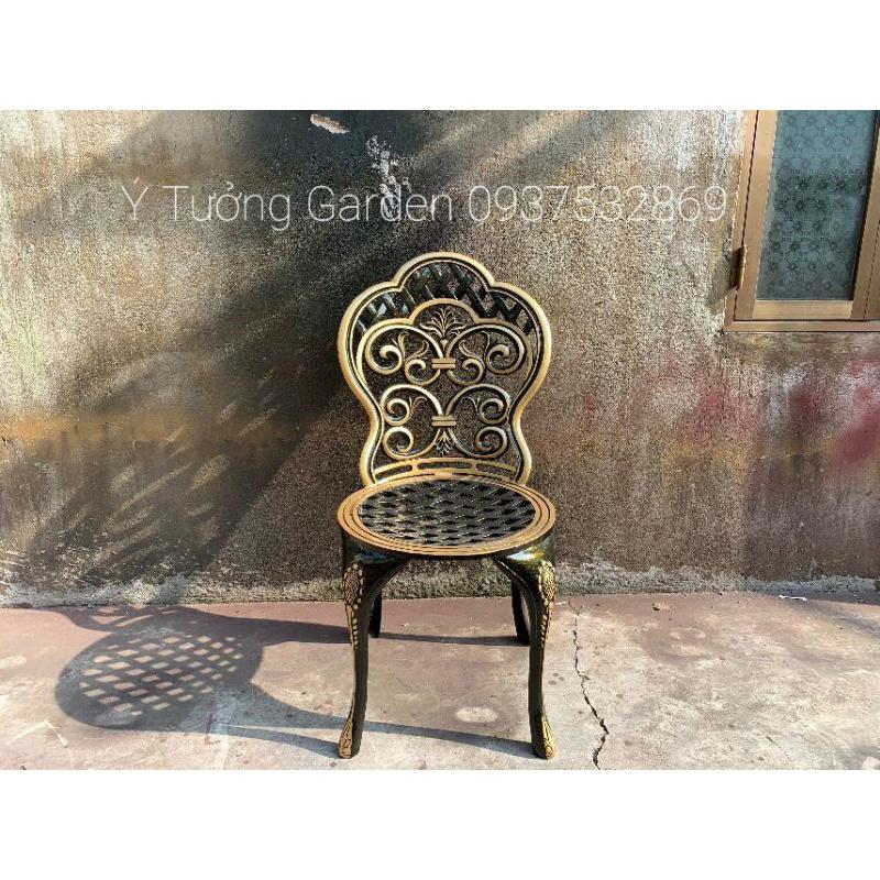 Bàn ghế sân vườn, bàn ghế nhôm đúc