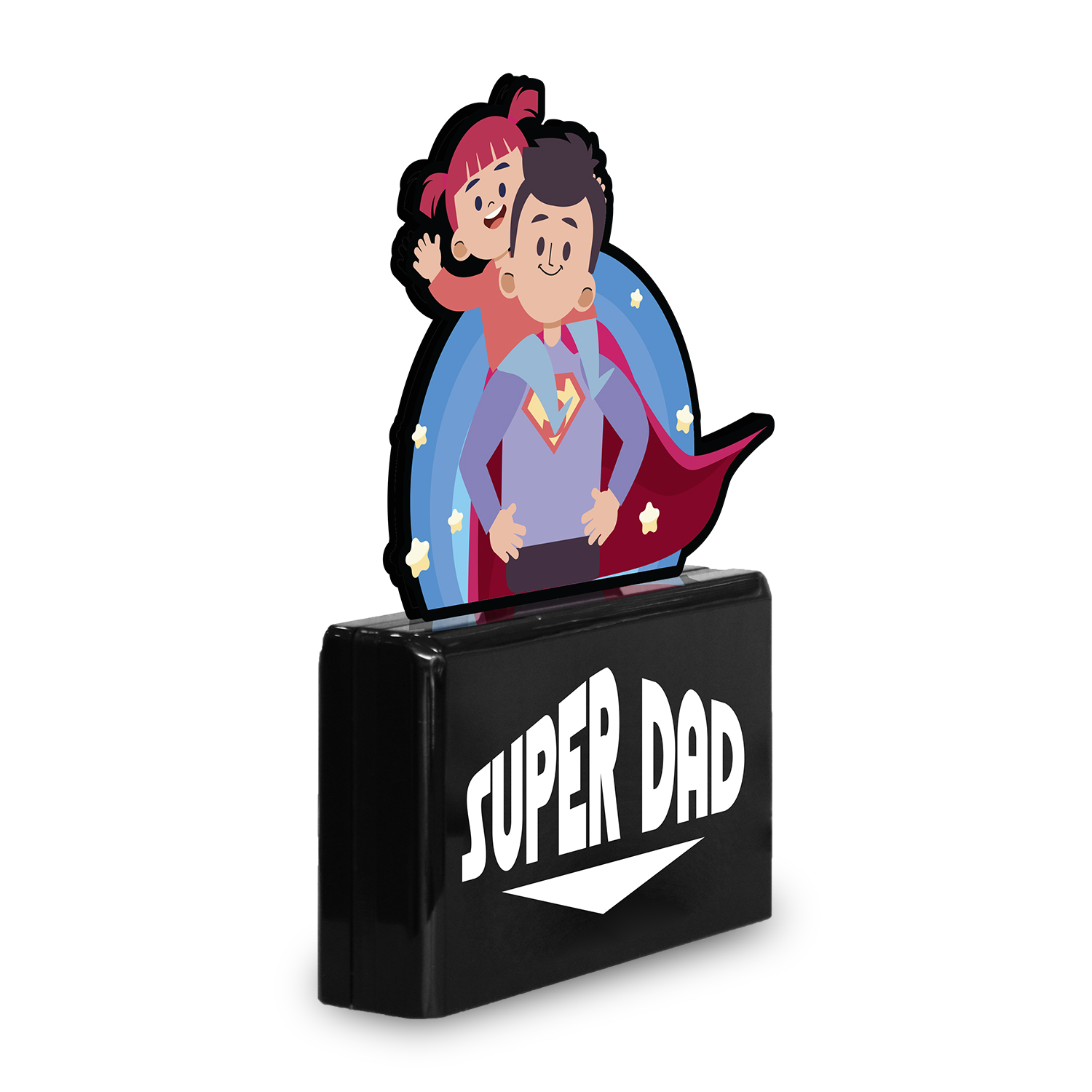 Quà lưu niệm dành tặng bố Father's Day - Super Dad