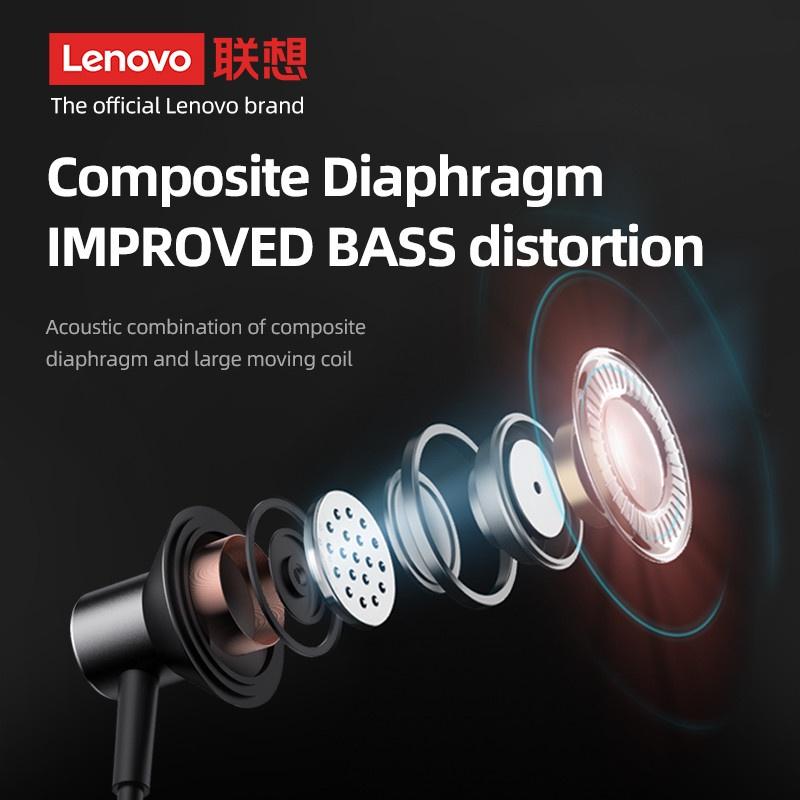 Tai Nghe Thể Thao Đeo Cổ Bluetooth Lenovo HE05X Chống Nước Âm Thanh HIFI Có Mic IPX5-Hàng chính hãng