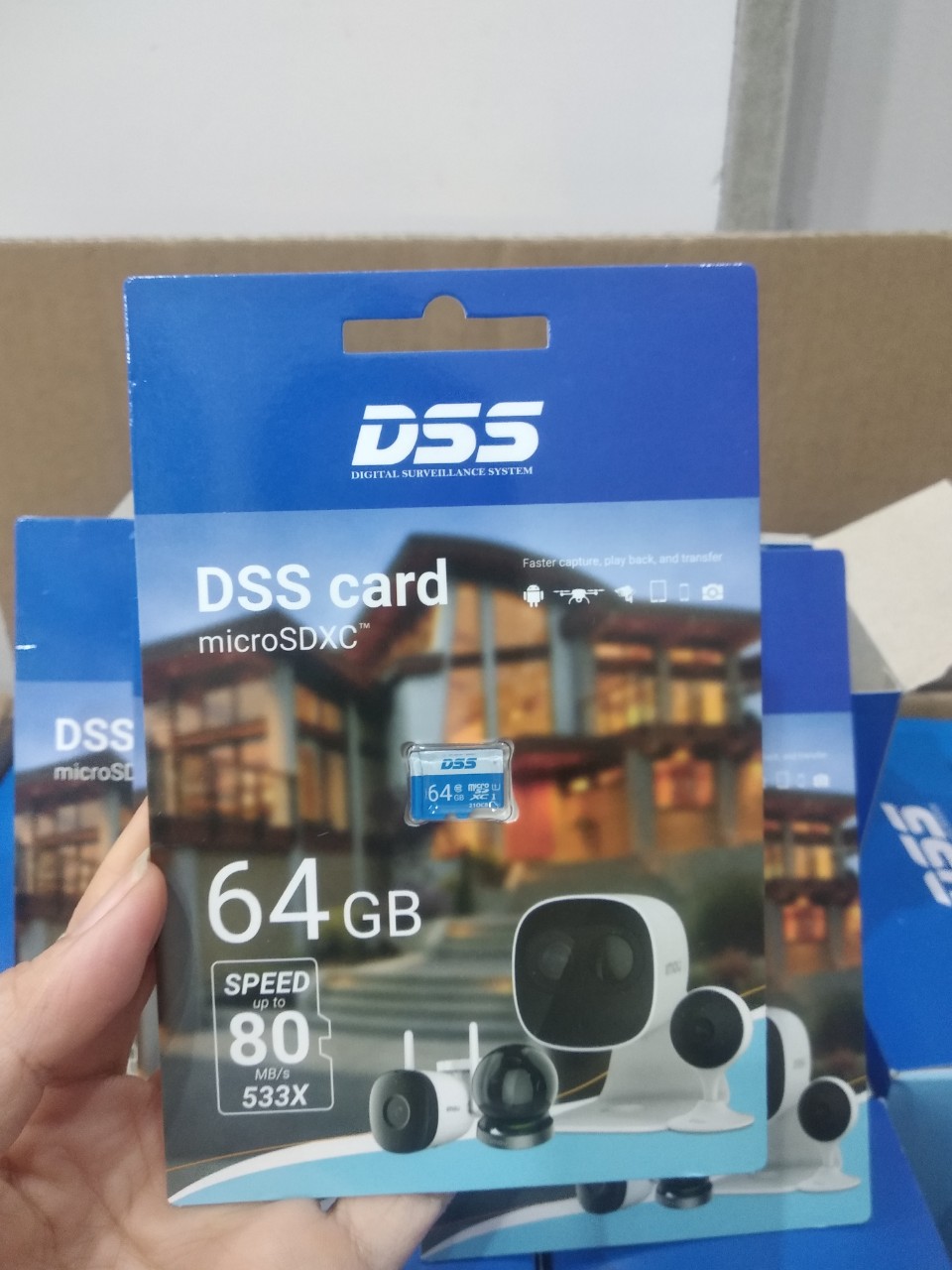 Thẻ nhớ DSS P500-64 64GB Thẻ nhớ UHS-I U1 Class 10 tốc độ đọc 80Mb/s - Hàng chính hãng