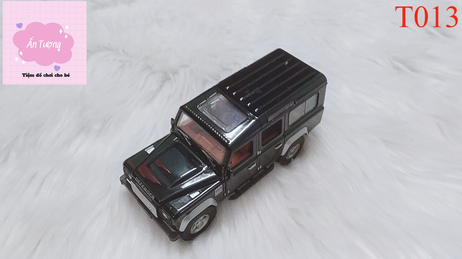 Đồ chơi Xe mô hình hợp kim Land Rover Defenoer cao cấp tỷ lệ 1:32