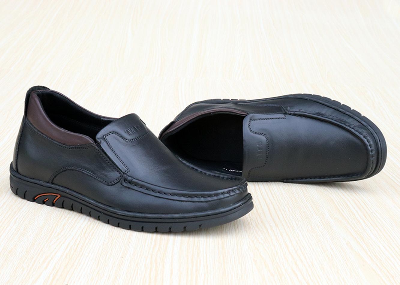 GIÀY TĂNG CHIỀU CAO GIÀY CAO DÀNH CHO NAM GIỚI T&TRA S1071 MỌI TRƠN - CAO 5CM GIÀY ĐỘN NAM CAO VƯỢT TRỘI