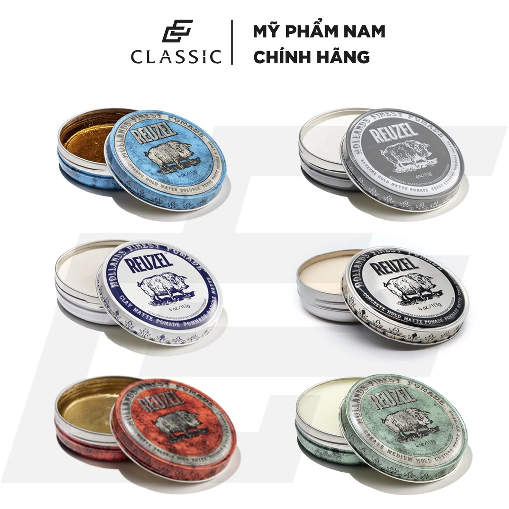 Sáp Vuốt Tóc Reuzel Pomade 35g