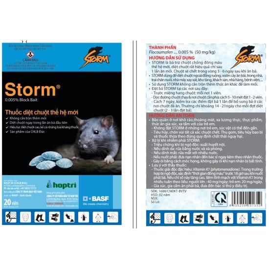 Diệt chuột STORM dạng viên thế hệ mới