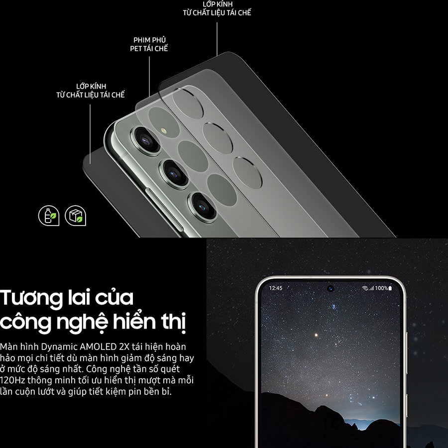 Điện thoại Samsung Galaxy S23 5G  - Hàng chính hãng