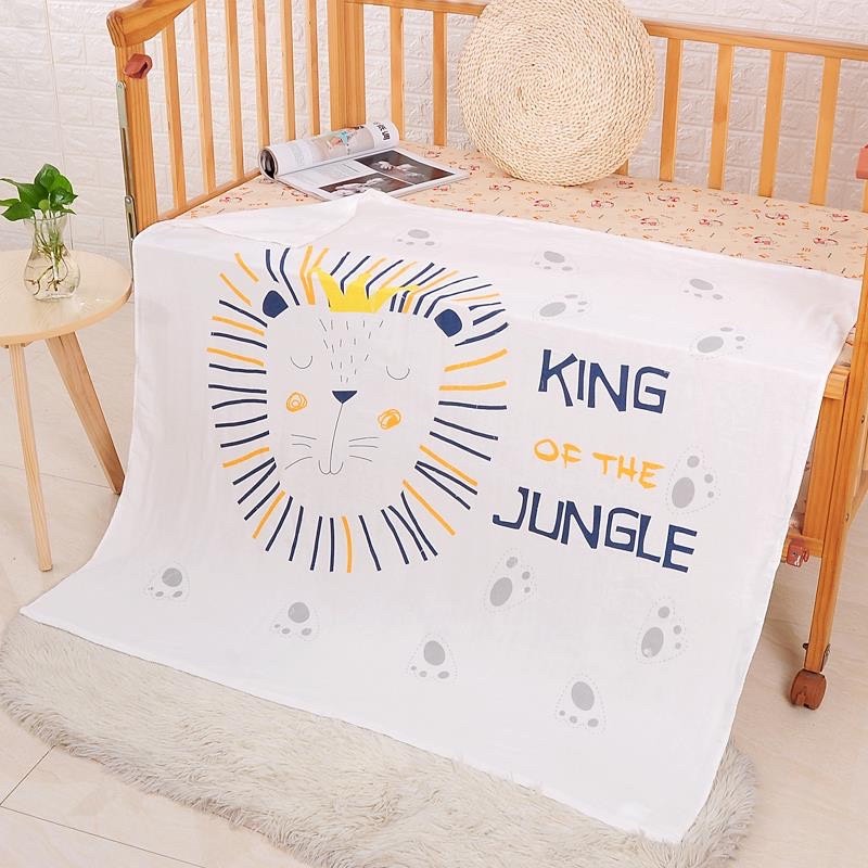Chăn lụa sợi tre cao cấp siêu mềm mịn, thoáng khí, chăn mỏng bốn mùa cho bé