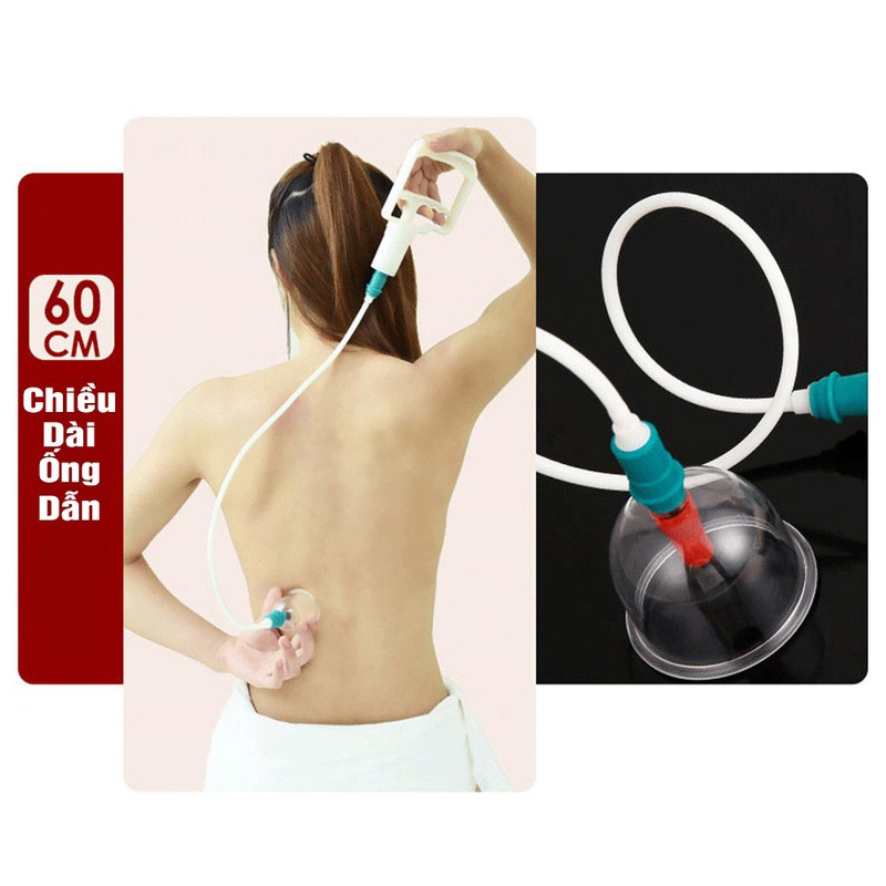 Bộ giác hơi y học 24 phụ kiện không dùng lửa- Giác hơi an toàn không bỏng rộp. Có lợi cho sức khỏe. Hàng chuẩn