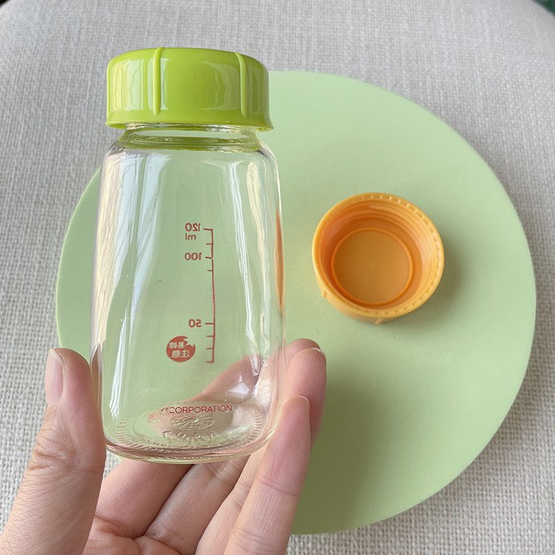 Nắp bình sữa, nắp bình trữ sữa dùng cho bình sữa cổ hẹp P04 nhựa an toàn BPA free