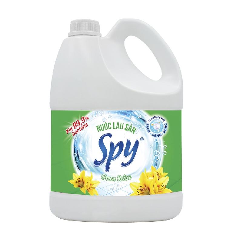 Nước lau sàn SPY 3600 ml hương XANH Blossom relax thư giãn thoải mái khử mùi hôi tanh, giúp xua đuổi côn trùng